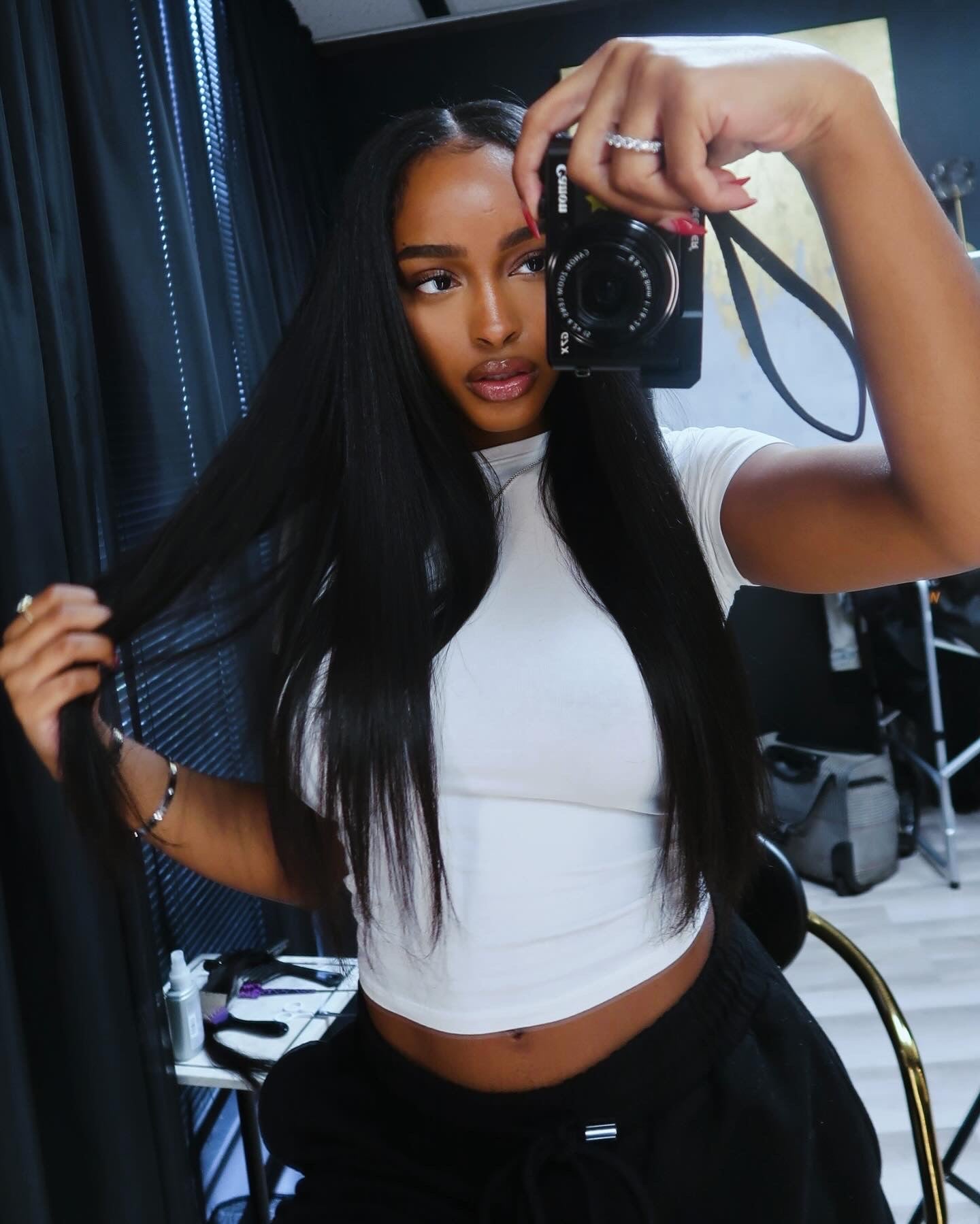 HD Yaki Straight Clip-ins