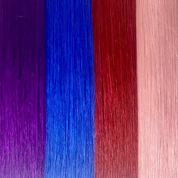 Candy Colored Clip-ins